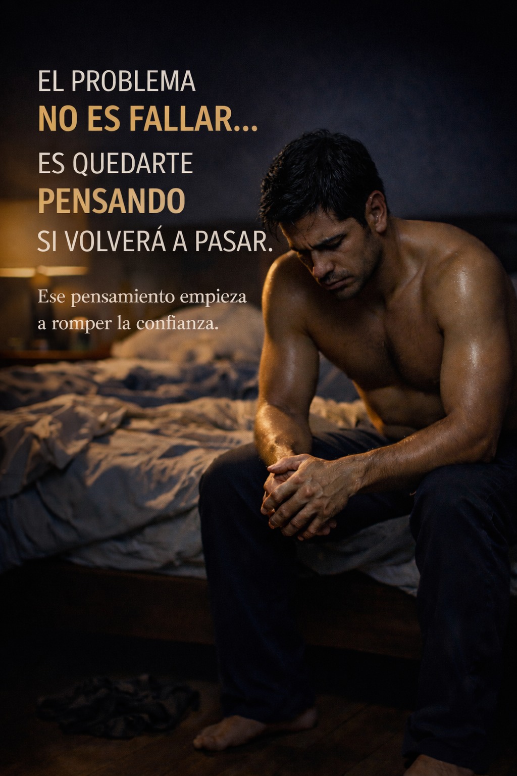 El problema no es fallar. Es quedarte pensando si volverá a pasar.